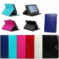Universal PU Leather Stand Flip Folio Folding Case Cover For 7