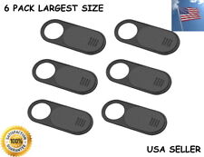 6PC largest size Webcam Cover Slim Slider Camera Shield Privacy Protect Sticker  picture