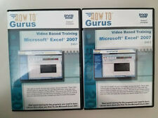 How to Gurus Video Based Training 2 DVD Rom Microsoft Excel 2007 Windows picture