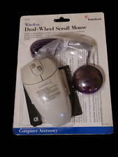 NIB RadioShack Wireless Dual-Wheel Scroll Mouse (VERY RARE) picture