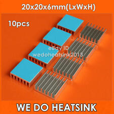10pcs 20x20x6mm Cooling Shim CPU GPU VGA RAM Heat Sinks Spreader Memory Cooler picture
