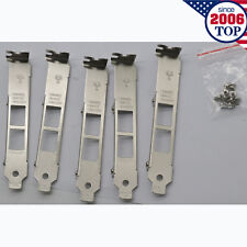 Lot of 5 LONG(STAND) PROFILE BRACKET X540-T2 X550-T2 Dual Port NIC picture