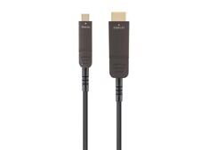 Monoprice USB 3.1 Type-C to HDMI Video Cable - 50ft, 4K@60Hz, Fiber Optic, AOC picture