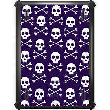 OtterBox Defender for iPad Pro / Air / Mini - Purple White Skulls Pattern picture
