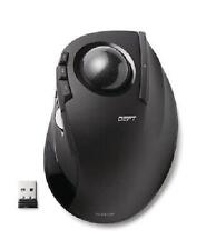 Elecom DEFT series Track Ball Mouse M-DT2DRBK Wireless Black 8 Button picture