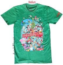 2023 Disney Parks Mickey Friends Christmas Holiday Jolly Holly Days Shirt Medium picture