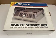 BEC Diskette Storage Box,TH-80L w/ Lock and Keys. Holds 80 3 1/2.Vintage picture