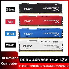 Kingston HyperX FURY DDR4 4GB 8GB 16GB 3200 2400 2666 Desktop RAM Memory DIMM picture