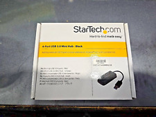 NEW Startech ST4300MINI 4-Port USB 3.0 Hub Mini with Charge Port Includes Power picture