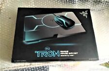 Ultra Rare Collector Ambidextrous Disney Razer Tron Legacy Mouse + Mat New picture