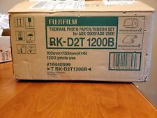 Fujifilm RK-D2T 1200B Thermal Photo Paper ASK2000 New NO RIBBON Paper ONLY picture