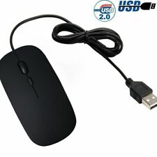 Universal Wired USB 2.0 Optical Mouse Mice for PC Laptop Notebook Desktop Black picture