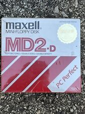 *Sealed* Maxell MD2-D Double Sided Double Density 5.25