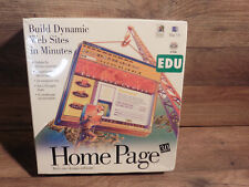 New Sealed Home Page 3.0 Web Site Design Software Mac OS Version & Windows 95 picture