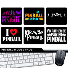 Pinball Player #5 - Mouse Pad - Pinball Wizard Pins Retro Arcade Mousepad Gift picture