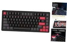  FE75Pro Wireless RGB Hot Swappable Mechanical Keyboard, Three 81Keys BlackRed picture