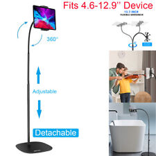 Detachable Universal Cell Phones Tablet iPad Selfie Gooseneck Floor Stand Holder picture