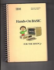 Hands On Basic For The IBM PCjr Personal Computer Basic Self-Tutor Sealed picture