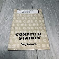 Apple 2 II Computer ENHANCED GRAPHICS SOFTWARE Computer Station picture