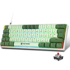 60% Wired Mechanical Keyboard Mixed Color,PBT Dye-Sub XDA Keycaps,RGB for Gamers picture