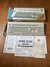 Vintage 1997 PC Concepts 104 Keyboard Original Box and Instructions 61595 picture