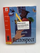 Vintage 1990 Dantz Retrospect Remote Backup For MAC 3.5