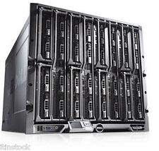 Dell PowerEdge M1000E Chassis + 16 x M710HD Blade servers 172 XEON Cores 256GB  picture