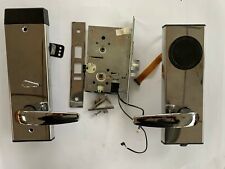 Used Saflok MT RFID Hotel Lock Bright Chrome Stainless Steel look BLE Compatible picture