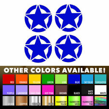 4 Star Vinyl Decal Sticker for Macbook Laptop Auto Car Body Window Army Wall Art picture
