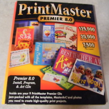 Printmaster Premier 8.0 Install Program and Art Cd's picture
