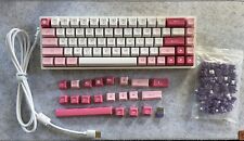 Akko 3068B Sakura 65 Mechanical Keyboard w/ Tactile Tecsee Pandas RGB BT Novelty picture