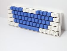 60% Hot-Swap Mechanical Keyboard - Red Switches - USB C - Blue/White picture