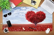3D Red Heart Tree 572 Non-slip Office Desk Mouse Mat Large Keyboard Pad Game picture