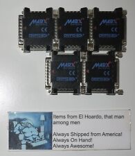 MARX CRYPTO-BOX 25-PIN PARALLEL PORT ADAPTER MODULE Lot of Five GREAT PRICE picture