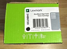 Genuine Lexmark 24B6720 Black High Yield Toner Cartridge - NEW SEALED picture