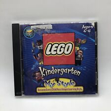 LEGO Kindergarten My Style Ages 4-6 CD ROM Learning Words, Sounds, Math, Etc picture