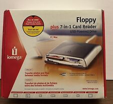 Iomega Floppy Plus 7 in 1 Card Reader USB Powered Drive iomega 2004 Model picture