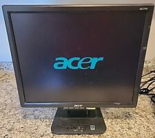 Acer AL1716 F LCD Monitor W/VGA Cable- Tested, Working picture