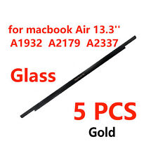 Original LCD Front Bezel w/Logo Glass Cover for MacBook Air 13 A1932 A2179 Gold picture