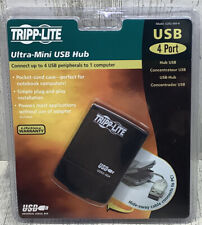 TRIPP-LITE, Portable USB Hub (4-Port) Model U202-004-R / Pocket Size picture