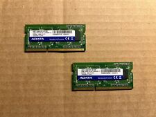 ADATA 8GB 2X4GB MEMORY RAM AM1L16BC4R1-B1MS 1Rx8 PC3L-128000S-11  ZZ5-3(17) picture