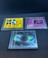 RARE, Vintage 1992 Apple Educational CDs, qty three (3) Faculty, Language, Curri picture