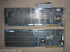 LaserMaster CORP OFMD-01 LXPC-01 ISA Card Set - Lots of DRAM & ZIP RAM Chips picture