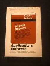 Minty New Nos TI99-4a Home Computer Strange Odyssey Diskette Rare PHD 5050 picture