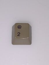 Apple iie IIE 2E KEY (@/2) Black Letters VINTAGE ORIGINAL Replacement Key picture