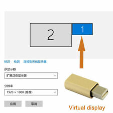 DP Display Mini DP Displayport Dummy Plug Headless Ghost Display Emulator picture