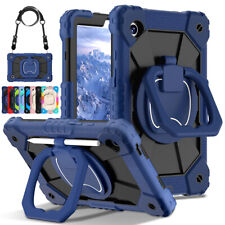 For Samsung Galaxy Tab A7 Lite A8 A9 Shockproof Stand Case with Shoulder Strap  picture