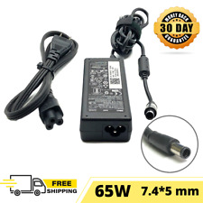 65W Dell Original OEM Power Adapter for Latitude Laptop 7280 7380 7480 7490 cord picture