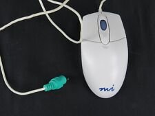 Wired PS/2 Optical Computer Mouse Genuine Vintage Mi (PD430P) picture
