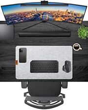 Premium Felt Desk Mat | Anti Slip Desk Pad Large Mouse Pads for Desk | Keyboa... picture